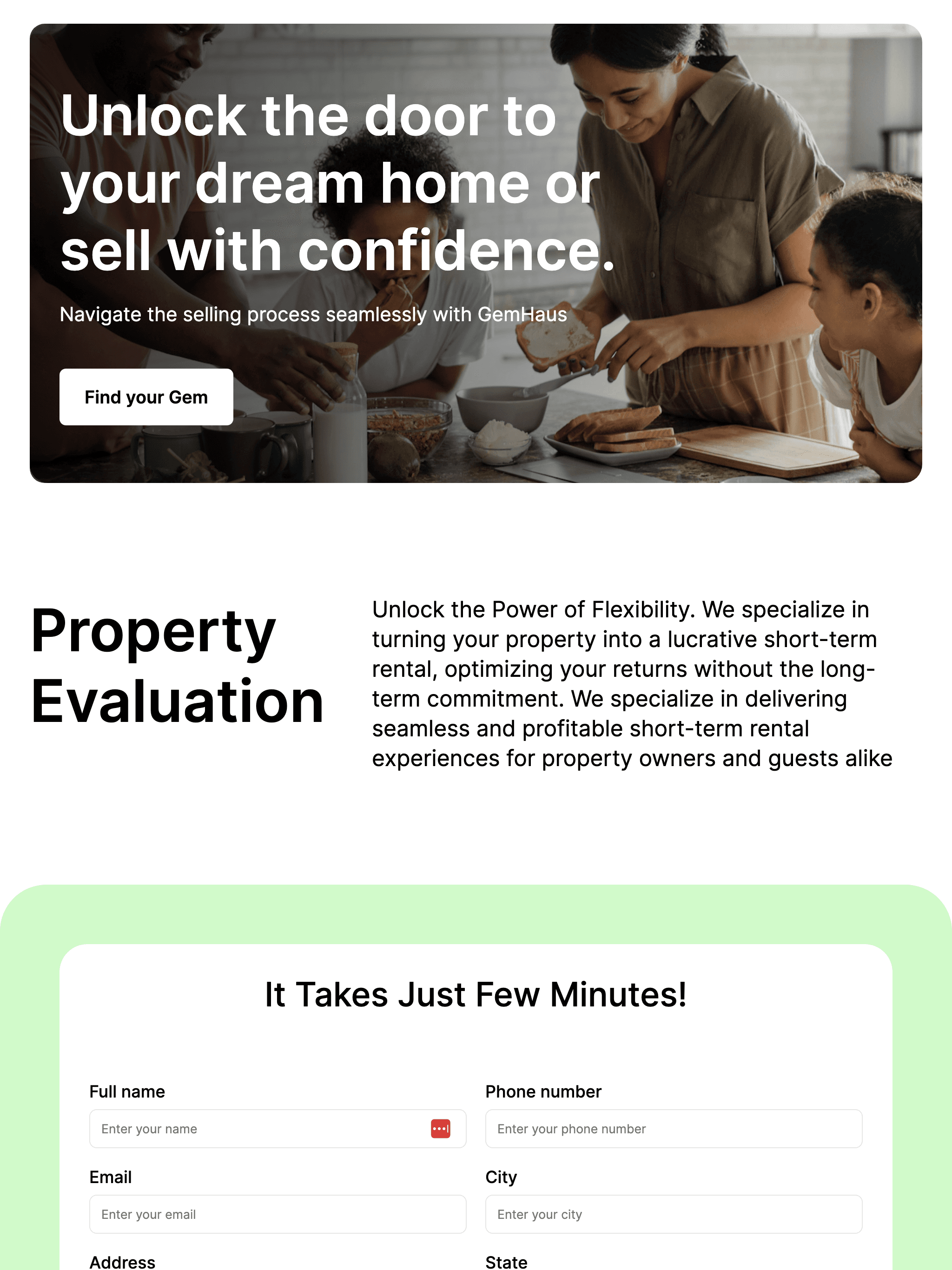 Gemhaus buy and sell page